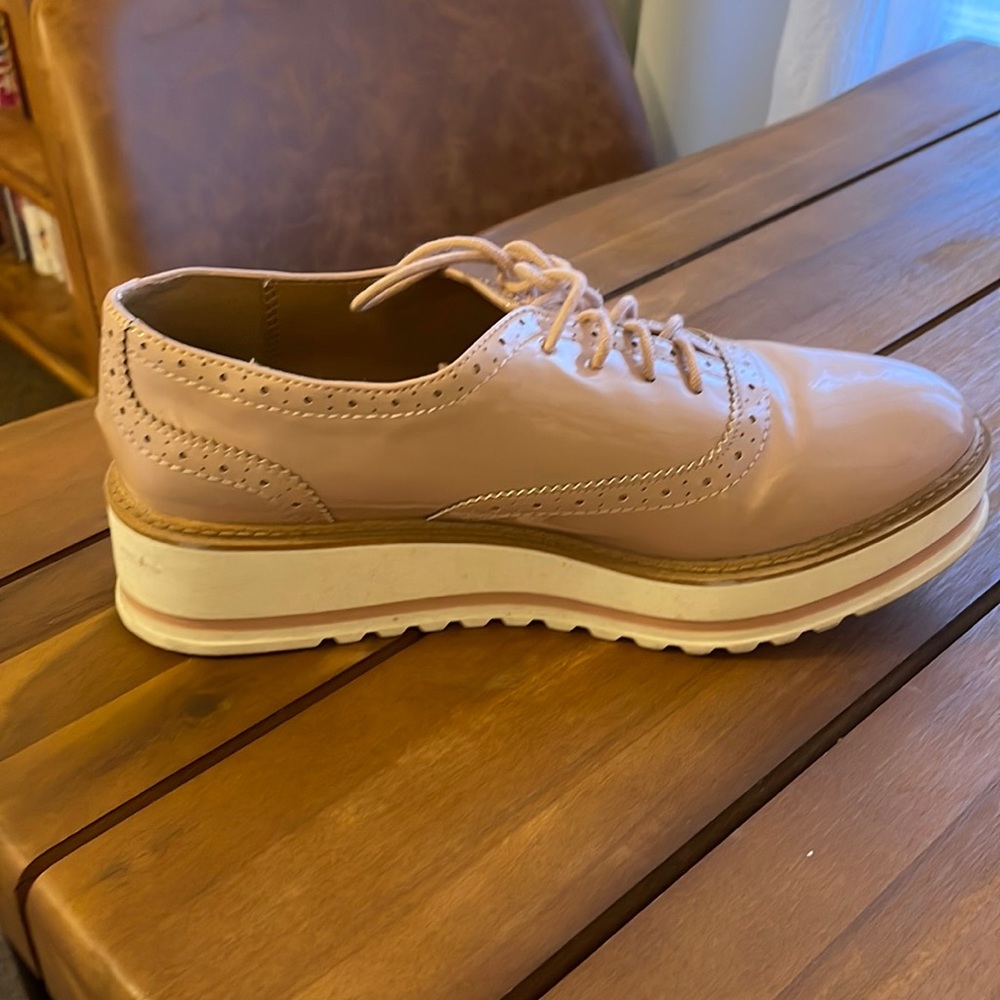 Soda Brand high top loafers. Size 10, fits like a 9. Mauve Pink
